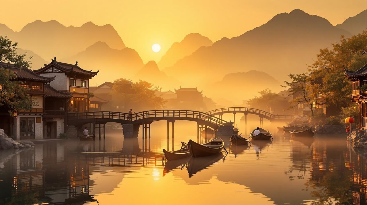 江南水乡：诗意田园