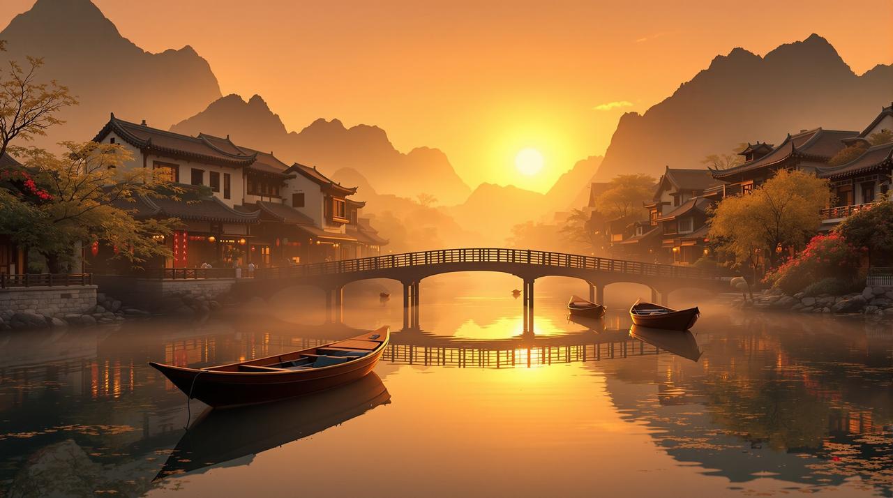 江南水乡：诗意田园